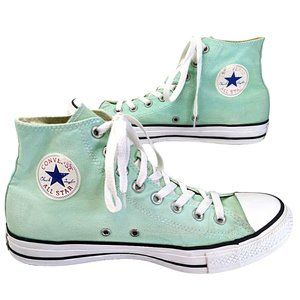 Mint Green Converse Shoes 